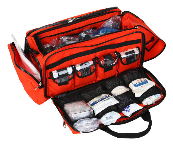 Premium Oxygen Trauma Bag w/ Removable Cylinder Compartment & Waterproof  Bottom