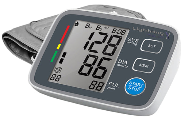 Lightning X Automatic Digital Upper Arm Blood Pressure Monitor –