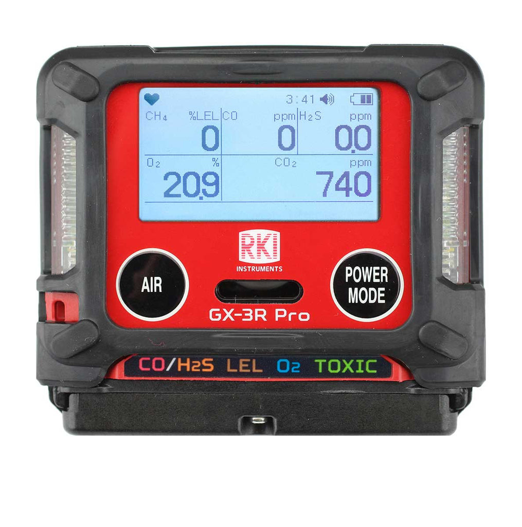 RKI GX-3R Pro Gas Detector with Wireless Communication
