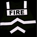 FIRE NINJA 6 POINT BREAK AWAY ULTRABRIGHT RED-FIRE PUBLIC SAFETY VEST