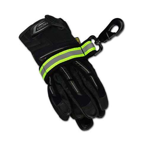 Lightning X Reflective Glove Strap - Black