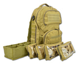 Lightning X Premium Tactical Medic Backpack w/ Modular Pouches