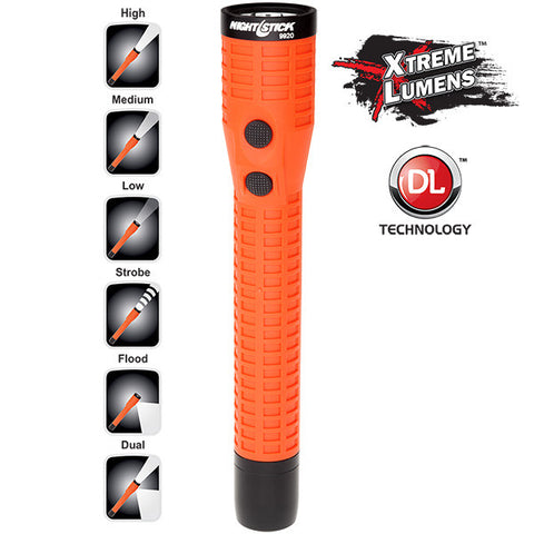 Xtreme Lumens Polymer Duty/Personal-Size Dual-Light™ Flashlight w/Magnet - Rechargeable