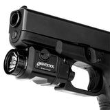 Compact Tactical Weapon-Mounted Light