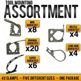 QUICK FIST Clamp Tool Mounting Assortment