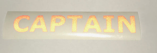 Reflective Letter Stickers - RED (Free Shipping!) – FireRescueStore.com
