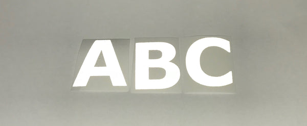 Scotchlite Reflective Letter Stickers (Free Shipping ...